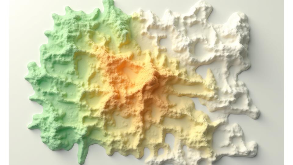 Geological map of Denver highlighting predominant soil types and areas prone to erosion due to clay content and slope.