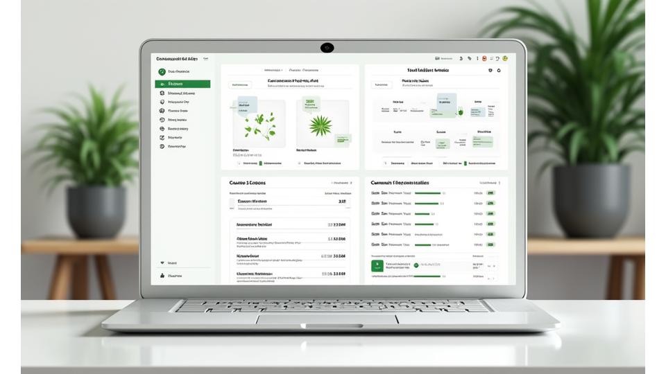 Screenshot of the Harnetolvexian RidgeGrove Academy learning platform dashboard, showing interactive course modules, progress tracking, and virtual lab tools.