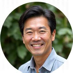 Portrait of Kai Matsumoto, enthusiastic horticulture expert